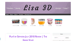 Desktop Screenshot of lisa3d.com