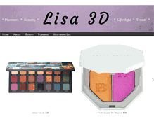Tablet Screenshot of lisa3d.com